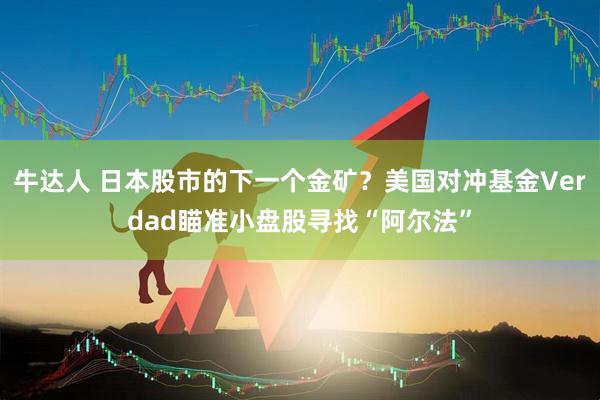 牛达人 日本股市的下一个金矿？美国对冲基金Verdad瞄准小盘股寻找“阿尔法”