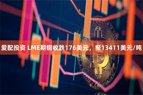 爱配投资 LME期铜收跌176美元，报13411美元/吨